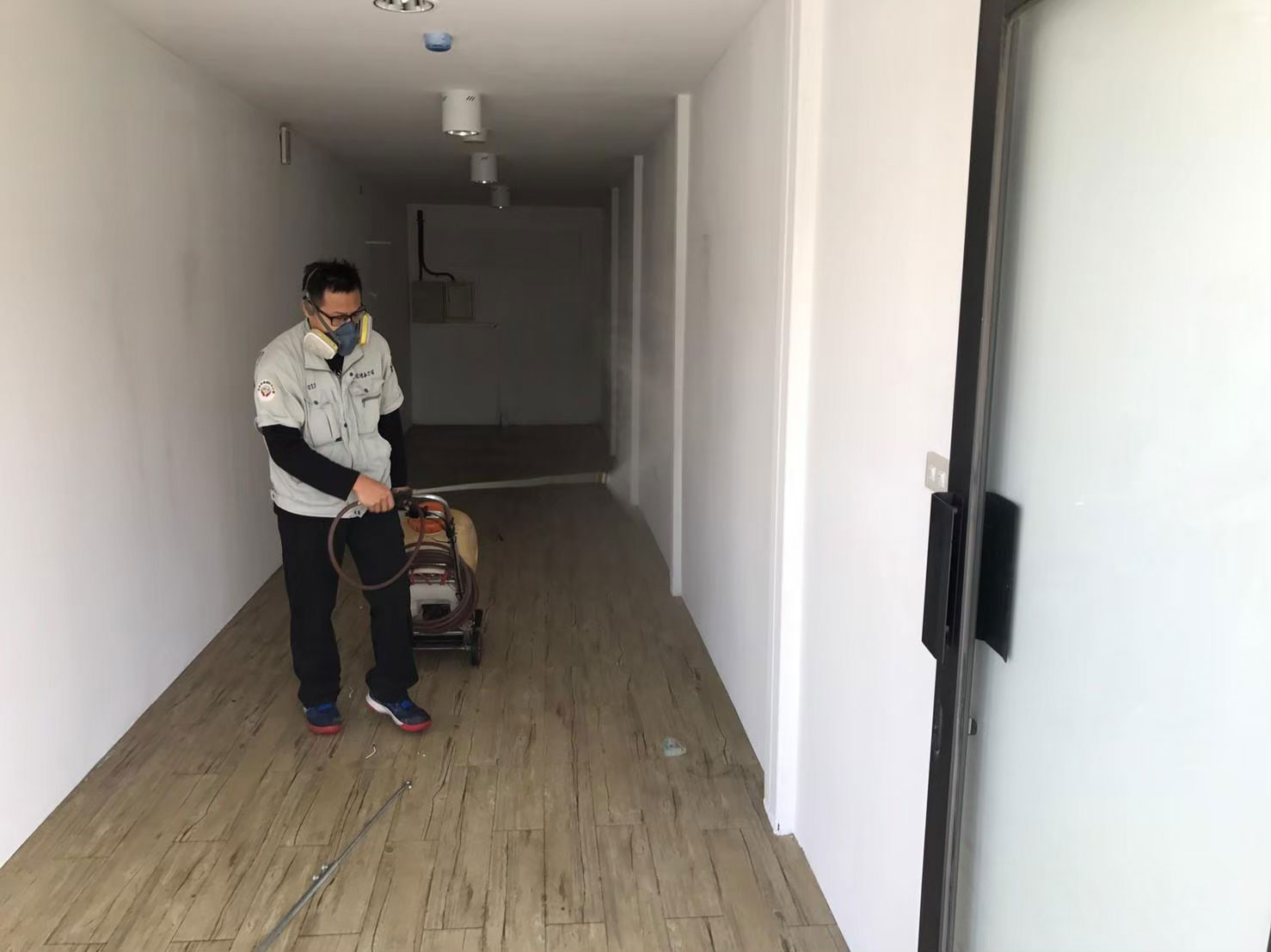 花蓮走道細部區域病媒清除