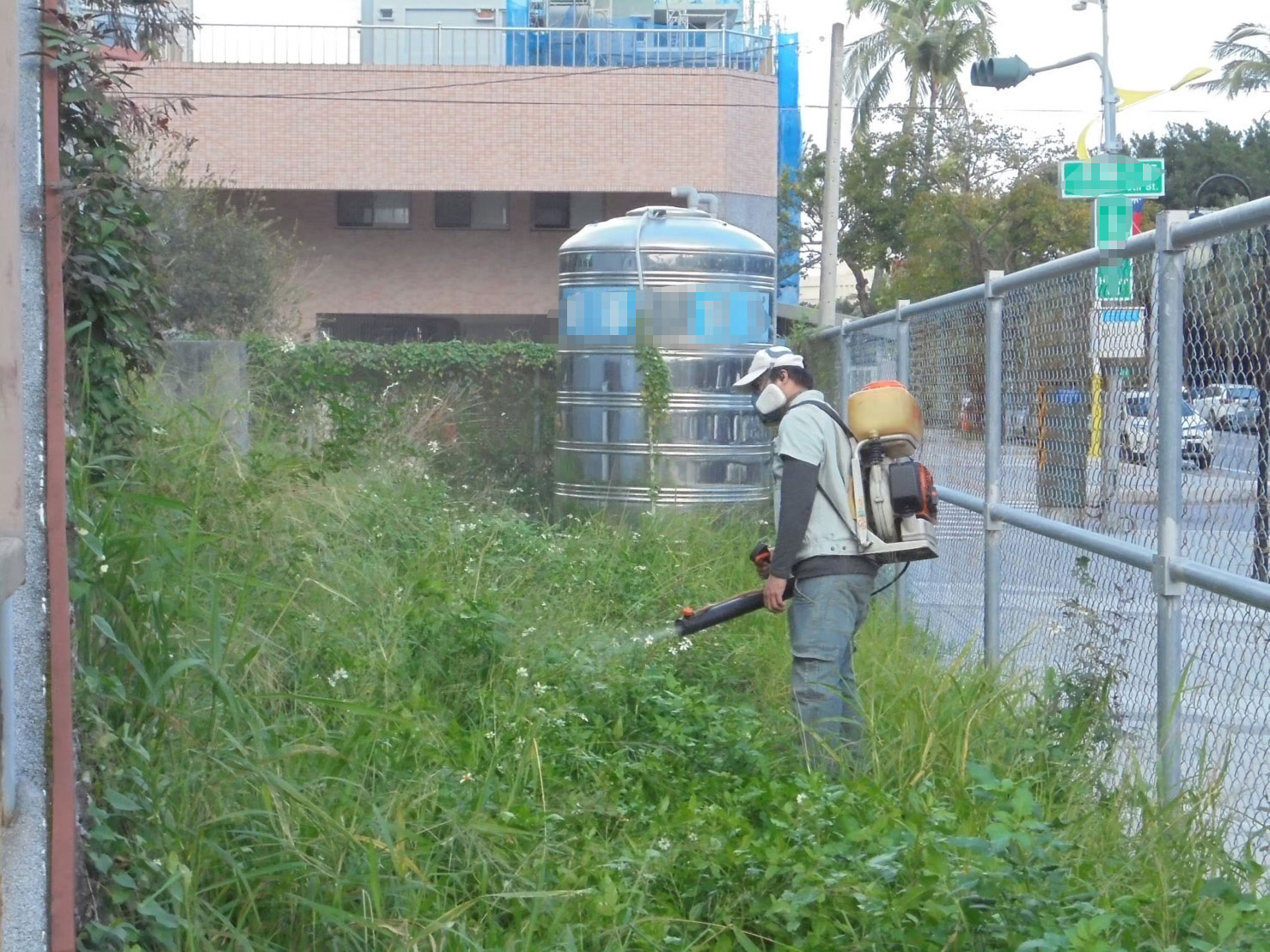 花蓮蚊蠅滋生熱點精準消毒