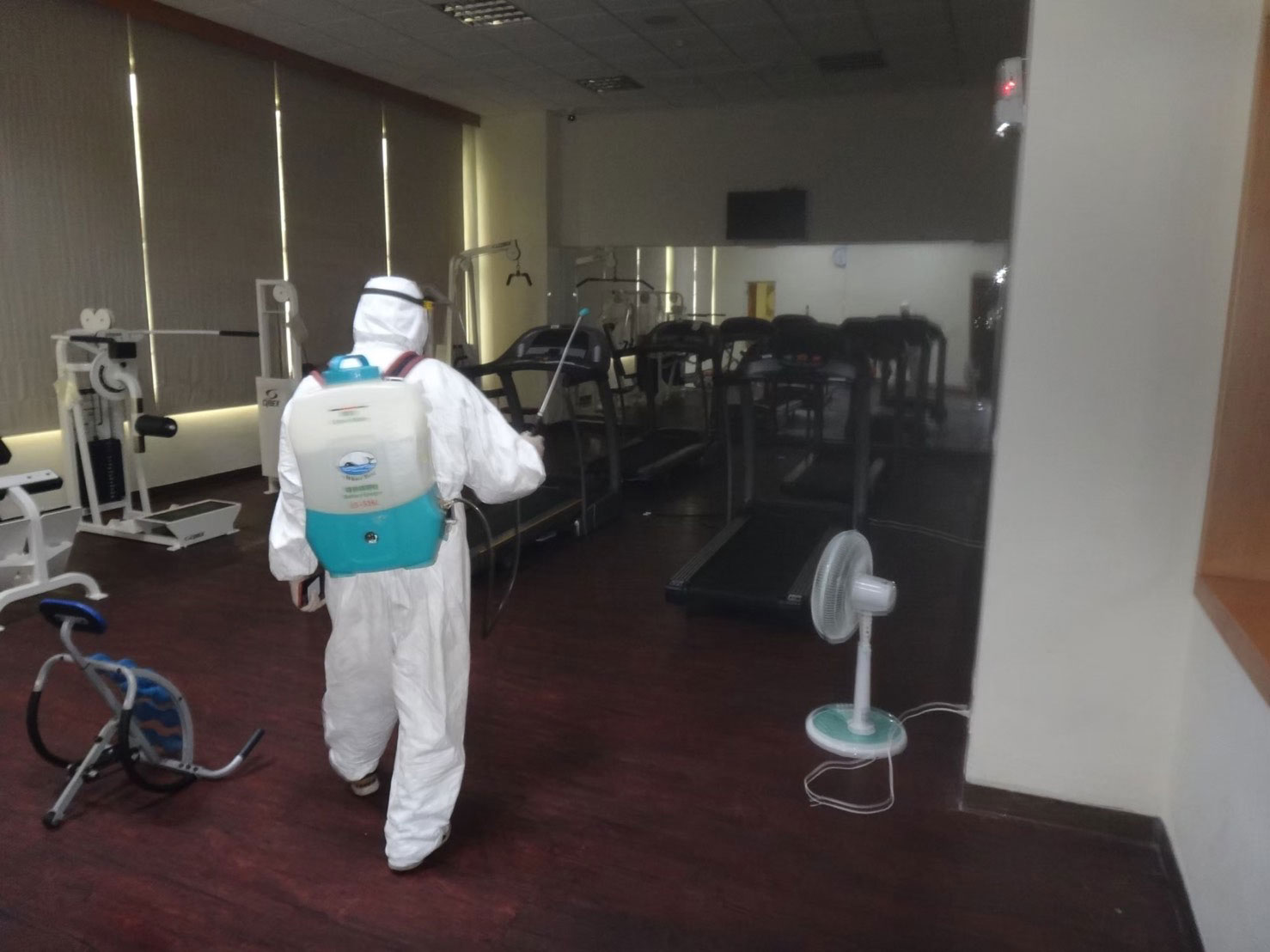 花蓮健身中心病媒預防消毒